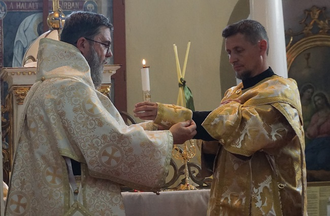 Atanáz püspök és Mincsik Balázs